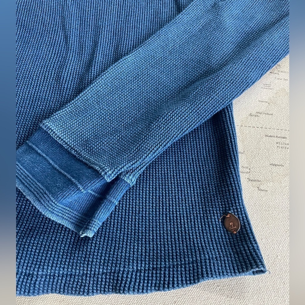 SCOTCH & SODA Structured Long Sleeve Waffle Size Large - Picture 4 of 9